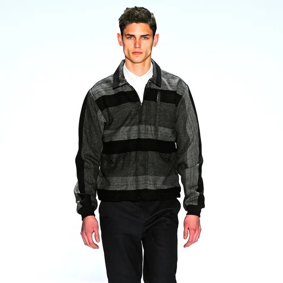 Filson Black Label Wool Striped Bomber - Picture 9 of 9